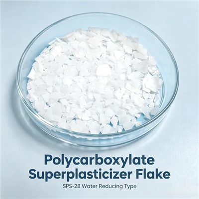SPS-28 Superplastifiant policarboxilat Tip de reducere a apei în fulgi